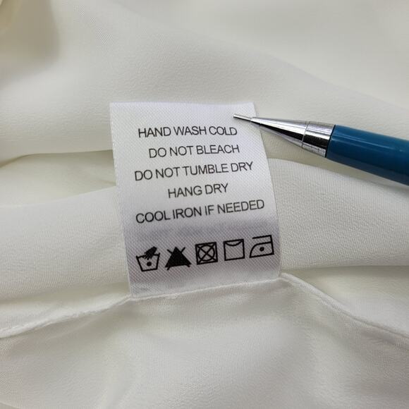 Chrissy Teigen x Revolve Josiah White Button Front Skirt size Small - Picture 9 of 10